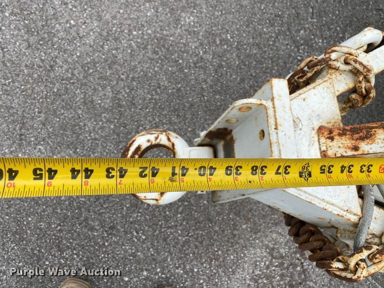 image for item MG9786 2000 Starlite 83-H206CR  equipment trailer