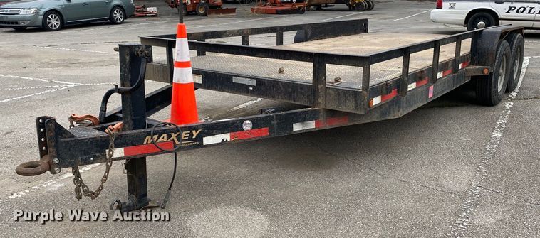image for item MG9787 2012 Maxey  utility trailer