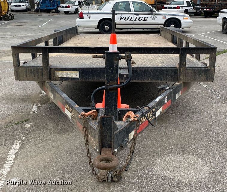 image for item MG9787 2012 Maxey  utility trailer