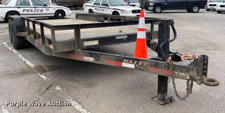 image for item MG9787 2012 Maxey  utility trailer