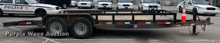 image for item MG9787 2012 Maxey  utility trailer