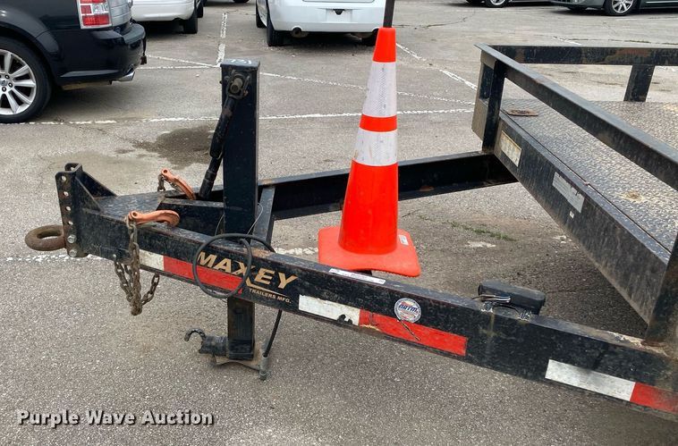 image for item MG9787 2012 Maxey  utility trailer