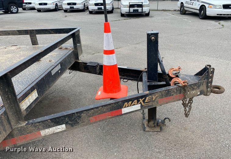 image for item MG9787 2012 Maxey  utility trailer