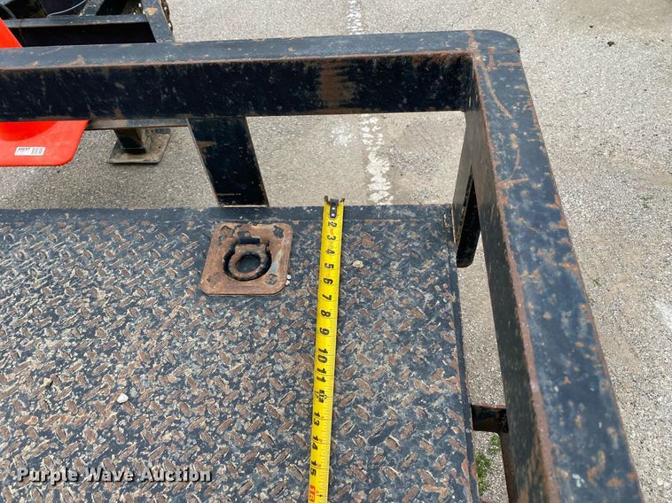 image for item MG9787 2012 Maxey  utility trailer