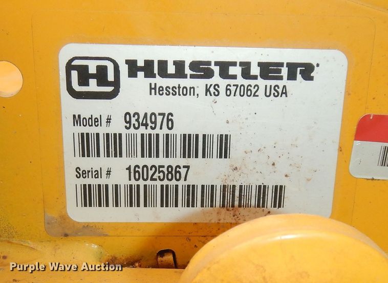 image for item MI9316 Hustler Super Z Hyperdrive  ZTR lawn mower