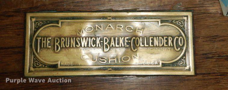 image for item MI9320 Brunswick Blake  pool table