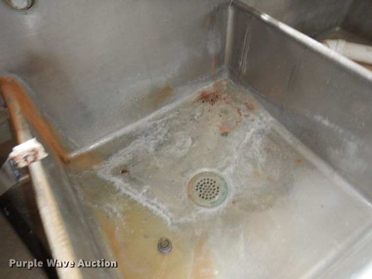 image for item MI9331 Three basin stainless steel sink