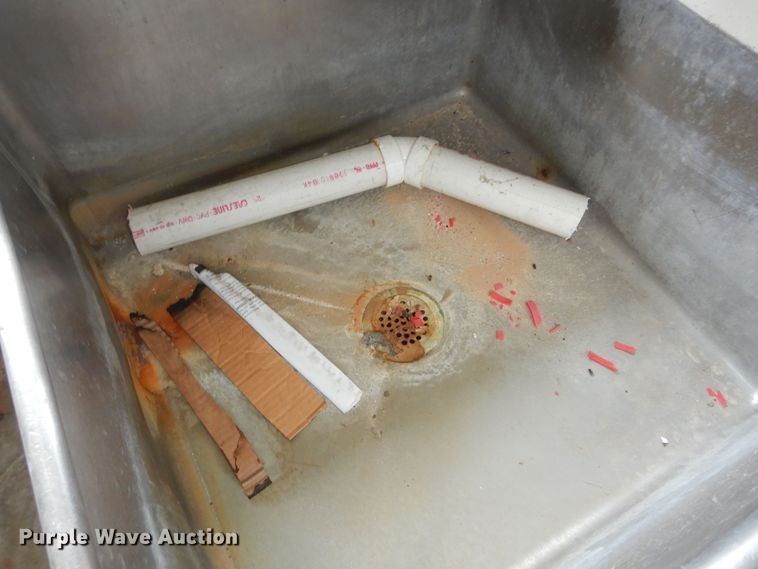 image for item MI9331 Three basin stainless steel sink