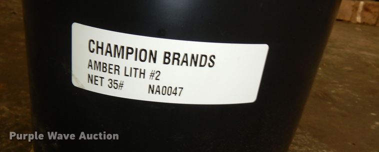 image for item MI9342 (2) five gallons buckets of Champion grease