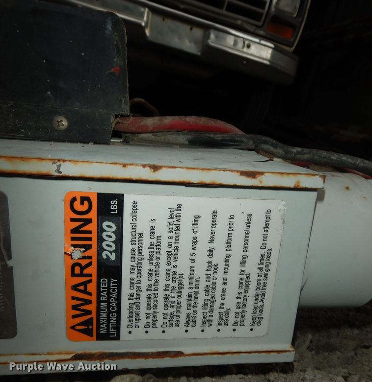 image for item MI9347 Western M20R  hoist