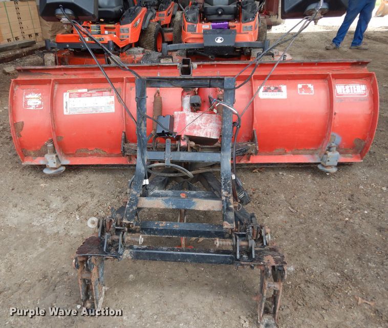 image for item MI9350 Western Pro 8' W snow plow