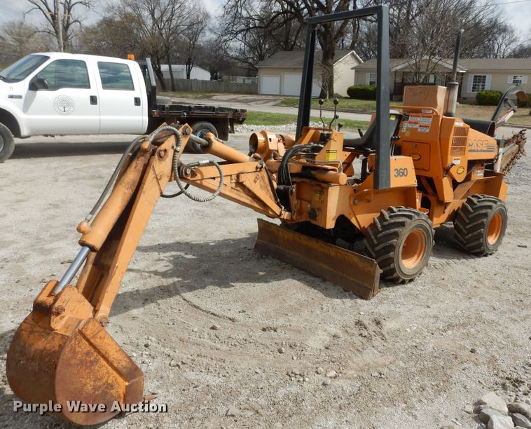 image for item MI9351 2000 Case 360  trencher