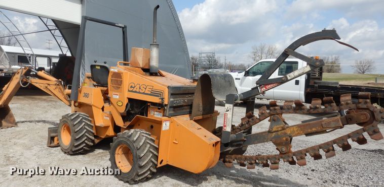image for item MI9351 2000 Case 360  trencher