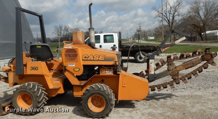 image for item MI9351 2000 Case 360  trencher