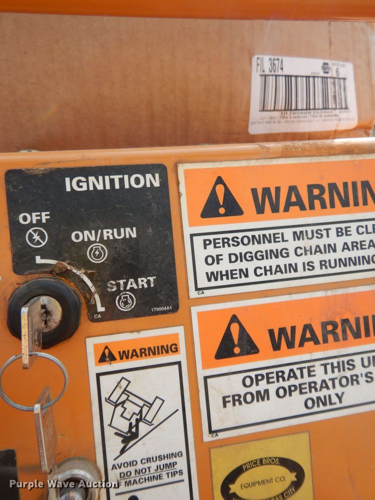 image for item MI9351 2000 Case 360  trencher