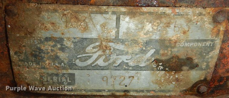 image for item MI9363 (3) pieces of ag equipment