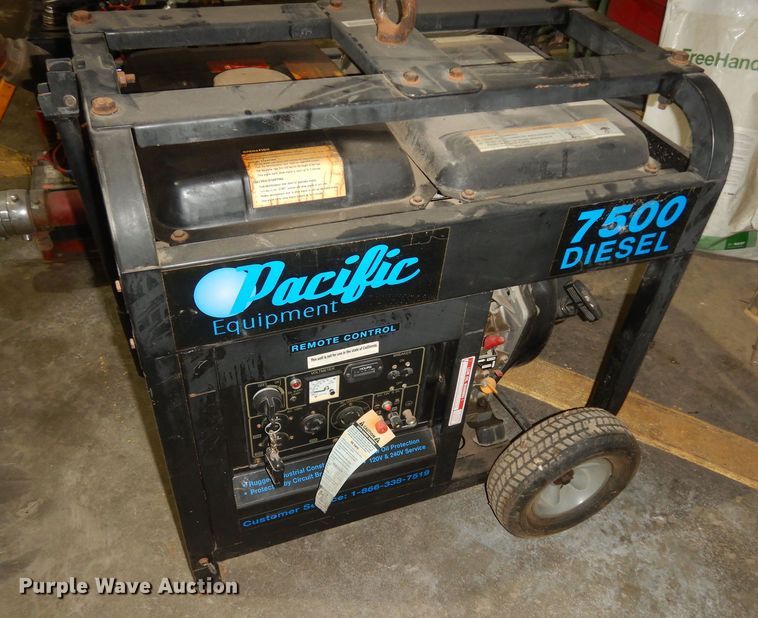 image for item MI9368 Pacific 7500  generator