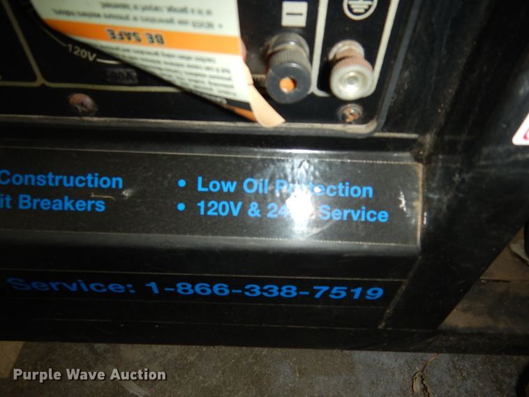 image for item MI9368 Pacific 7500  generator