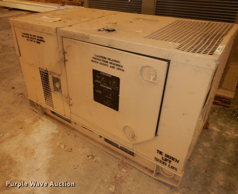 image for item MI9376 Us Department Of Defense MEP803A  generator