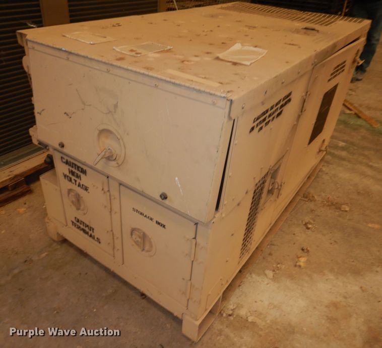 image for item MI9376 Us Department Of Defense MEP803A  generator