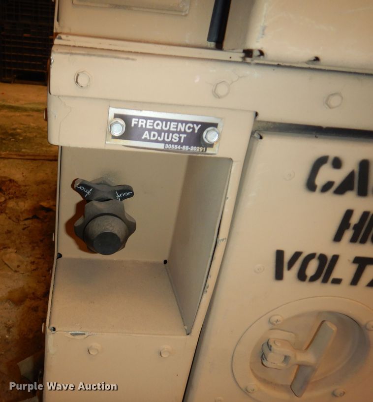 image for item MI9376 Us Department Of Defense MEP803A  generator