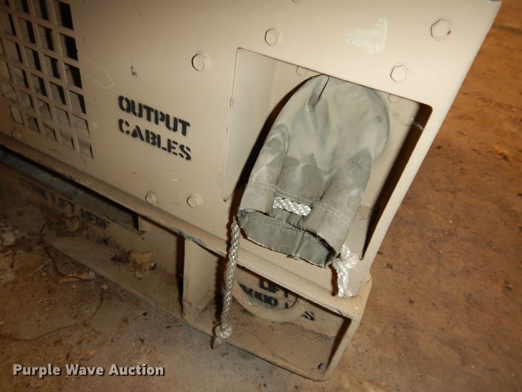 image for item MI9376 Us Department Of Defense MEP803A  generator