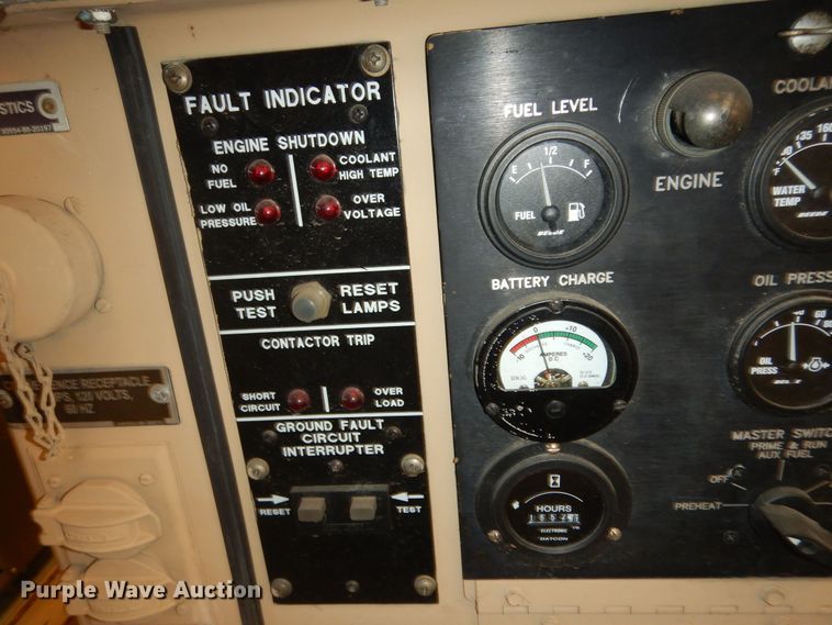 image for item MI9376 Us Department Of Defense MEP803A  generator