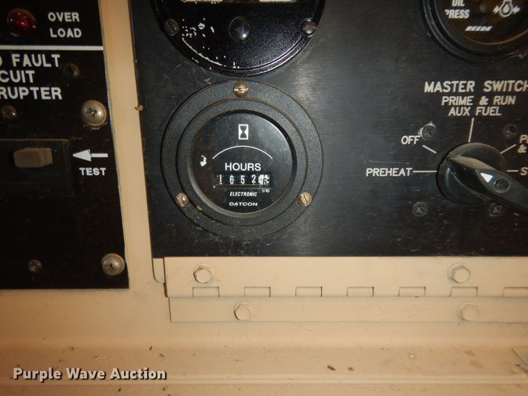 image for item MI9376 Us Department Of Defense MEP803A  generator