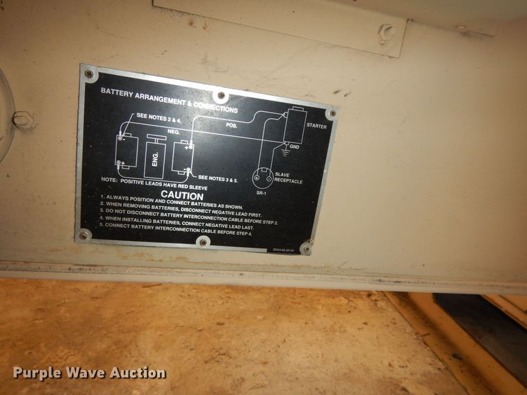 image for item MI9376 Us Department Of Defense MEP803A  generator