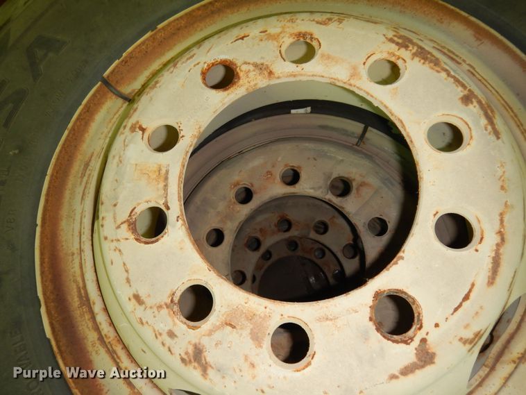 image for item MI9381 (18) Goodyear 11.00R20 tires and wheels