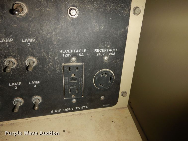 image for item MI9387 2001 Ingersoll Rand  light plant