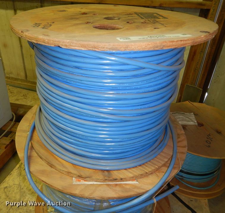 image for item MI9388 (5) partial spools of fiber optic cable