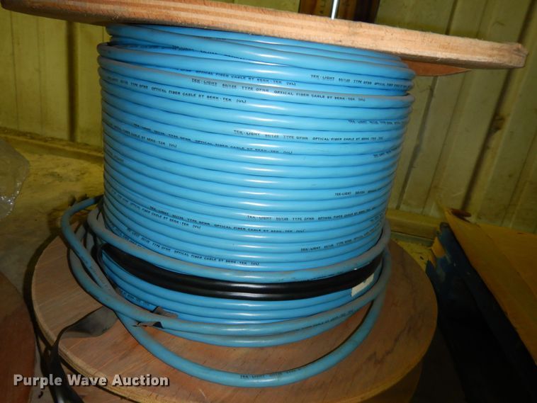 image for item MI9388 (5) partial spools of fiber optic cable