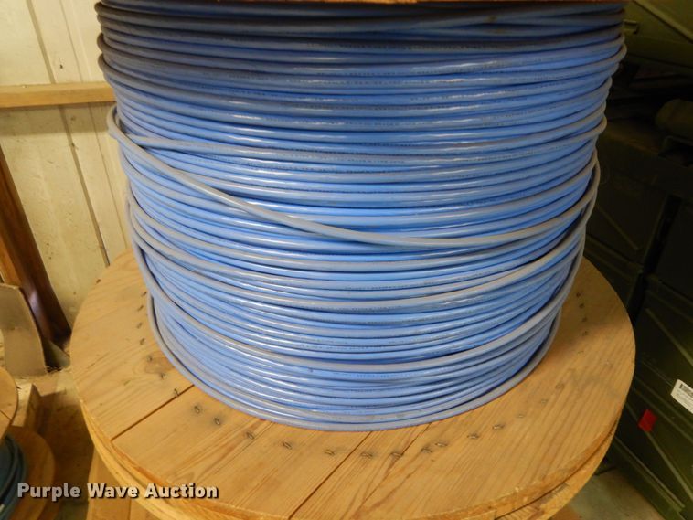image for item MI9388 (5) partial spools of fiber optic cable