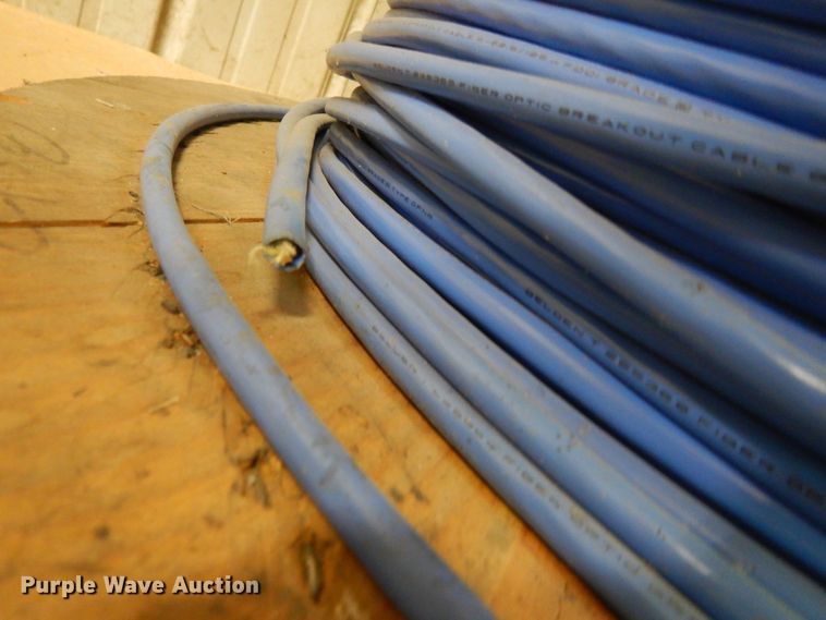 image for item MI9388 (5) partial spools of fiber optic cable