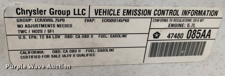 image for item MM9743 2013 Dodge Charger Police