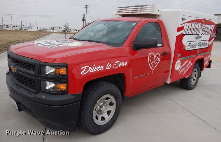 image for item MO9595 2015 Chevrolet Silverado 1500  delivery bed pickup truck