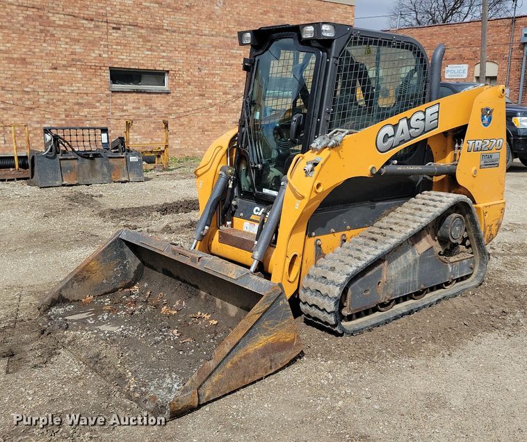 image for item MO9617 2015 Case TR270  tracked skid steer loader