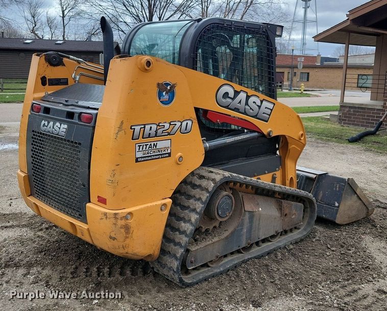 image for item MO9617 2015 Case TR270  tracked skid steer loader