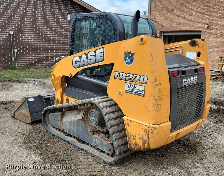 image for item MO9617 2015 Case TR270  tracked skid steer loader
