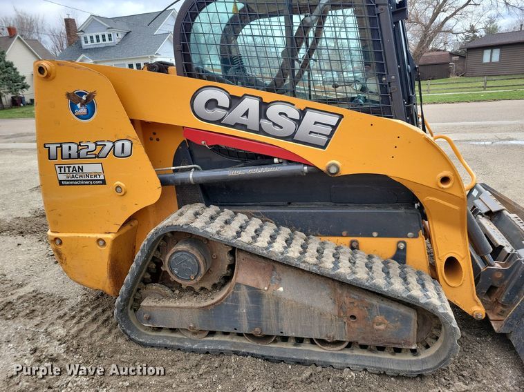 image for item MO9617 2015 Case TR270  tracked skid steer loader