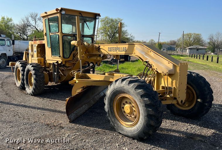 image for item MQ9876 1993 Caterpillar 12G  motor grader