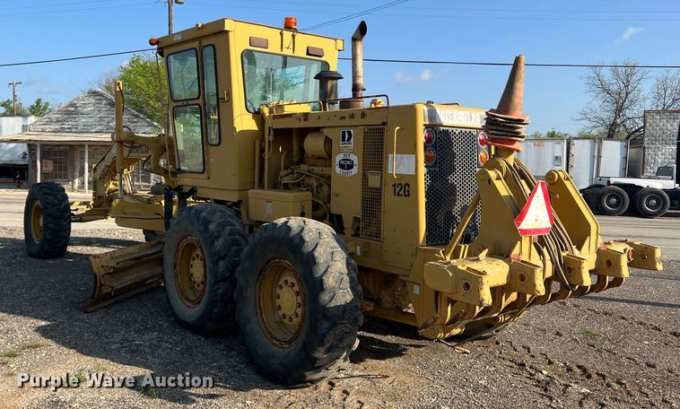 image for item MQ9876 1993 Caterpillar 12G  motor grader