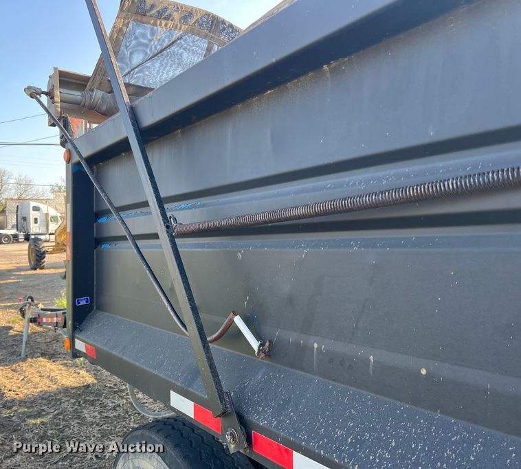 image for item MQ9877 2000 MB&G TRXL DP  end dump pup trailer