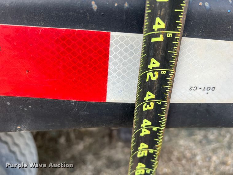 image for item MQ9877 2000 MB&G TRXL DP  end dump pup trailer