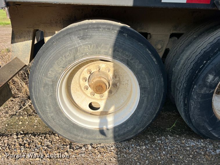 image for item MQ9877 2000 MB&G TRXL DP  end dump pup trailer