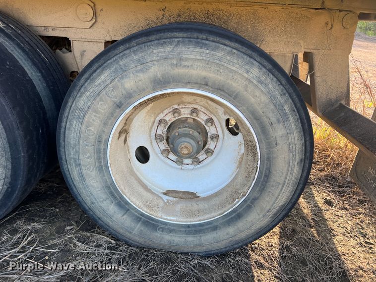 image for item MQ9877 2000 MB&G TRXL DP  end dump pup trailer