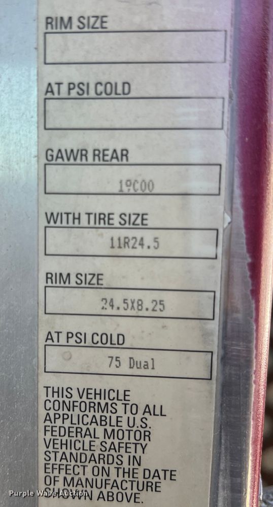 image for item MQ9879 2008 Kenworth W900  dump truck