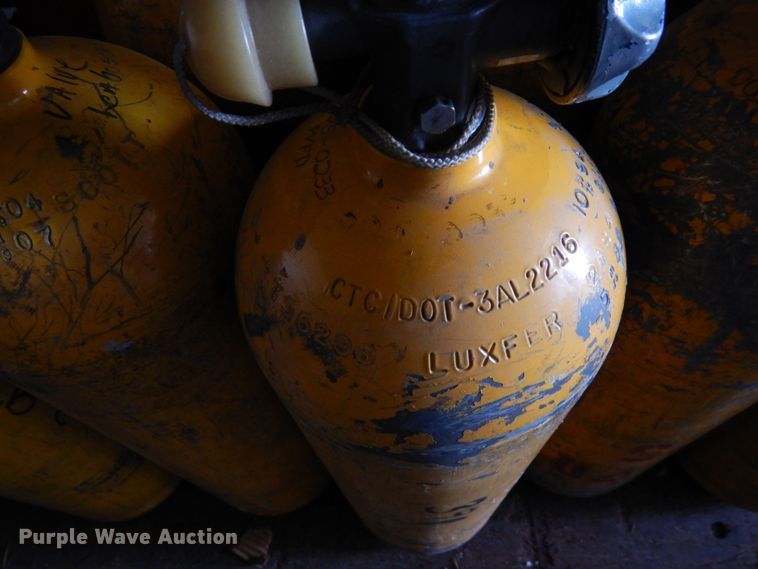 image for item MR9750 (25) Scott Air-Pak SCBA tanks