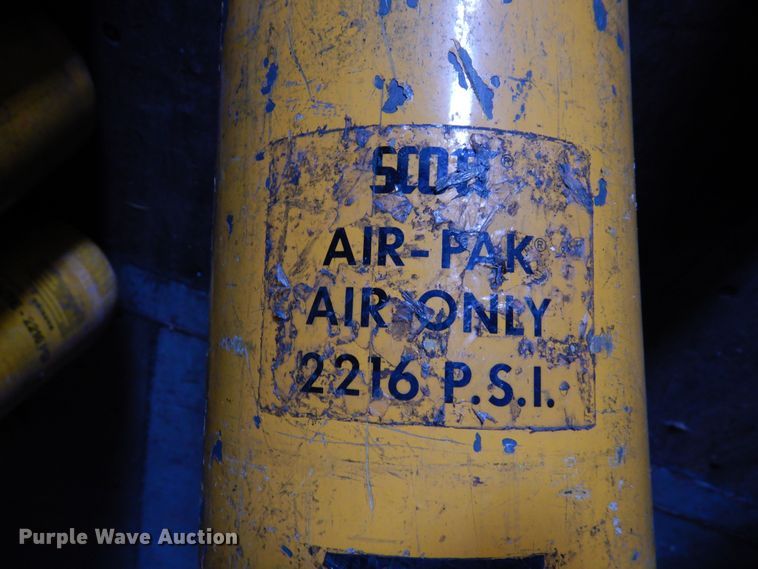 image for item MR9750 (25) Scott Air-Pak SCBA tanks